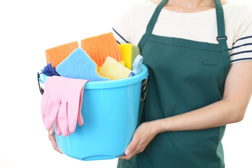 Commercial carpet cleaning service in a Canning Town office