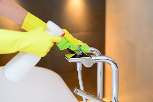 Canning Town carpet cleaners providing professional carpet care in a local home