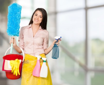 Booking and service confirmation for carpet cleaning