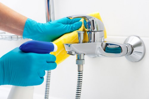 Eco-friendly carpet cleaning with recycling and low-emission transport